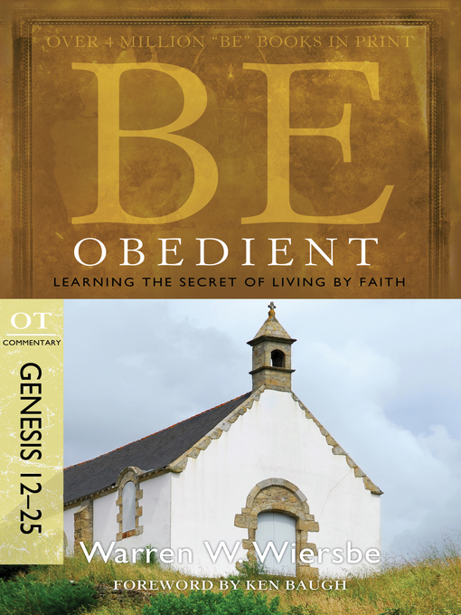 Title details for Be Obedient by Warren W. Wiersbe - Wait list